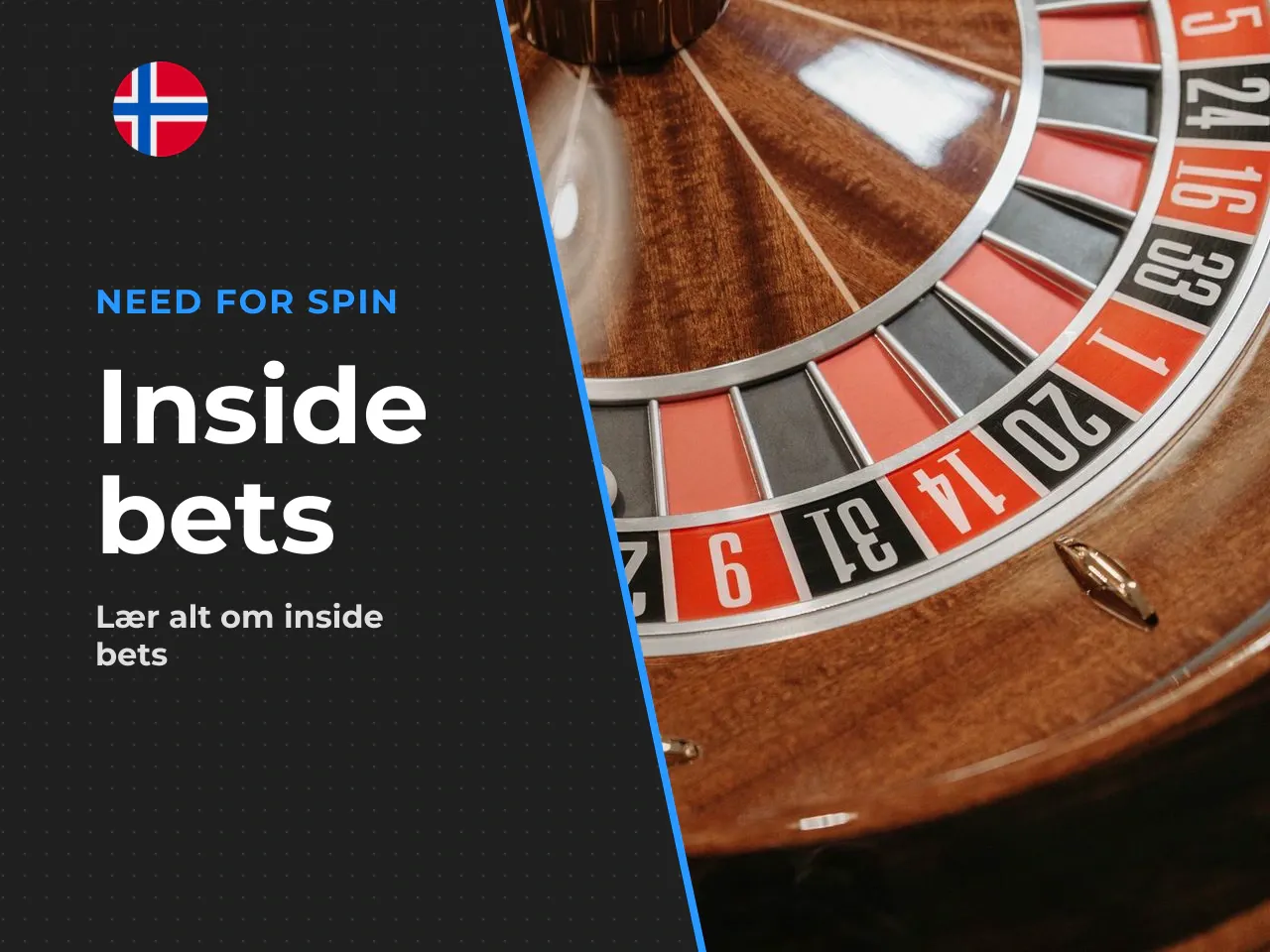Inside bets innsatser på konkrete tall