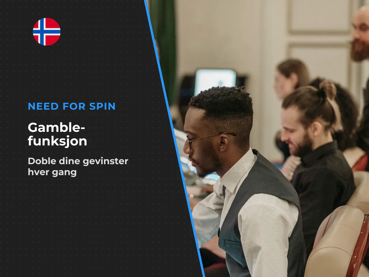 Gamble-funksjon kvitt eller dobbelt . Etter