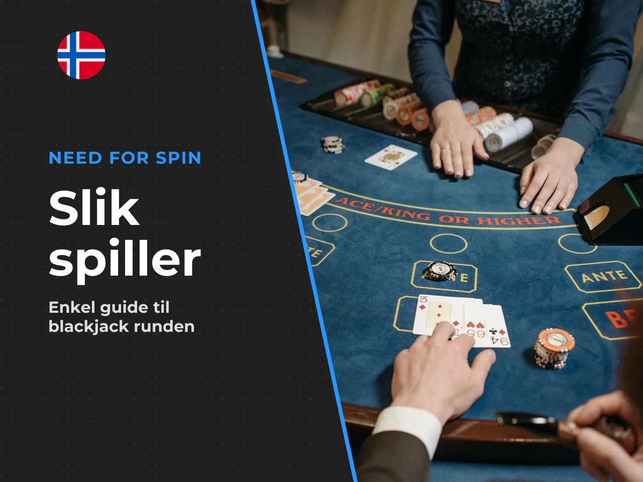 Steg-for-steg slik spilles en enkelt runde