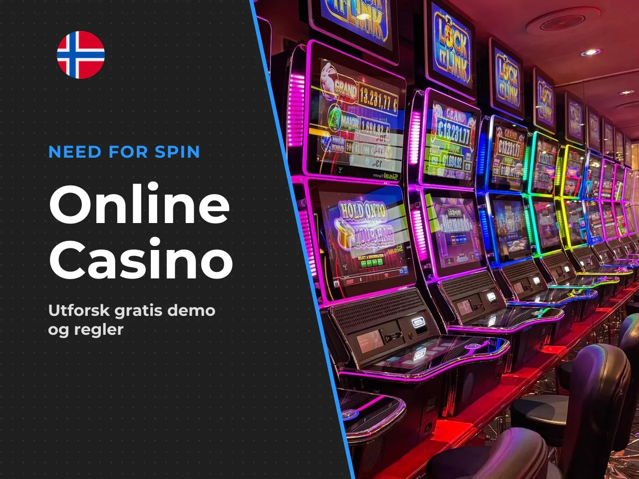 Det betyr at internasjonale online casinos