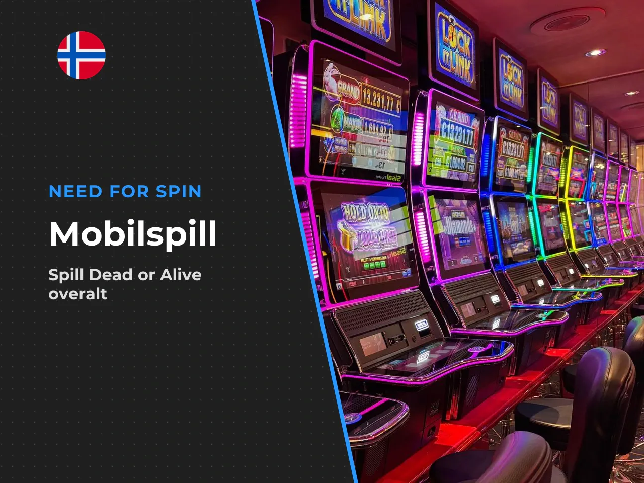 Dead or Alive mobil spill fra