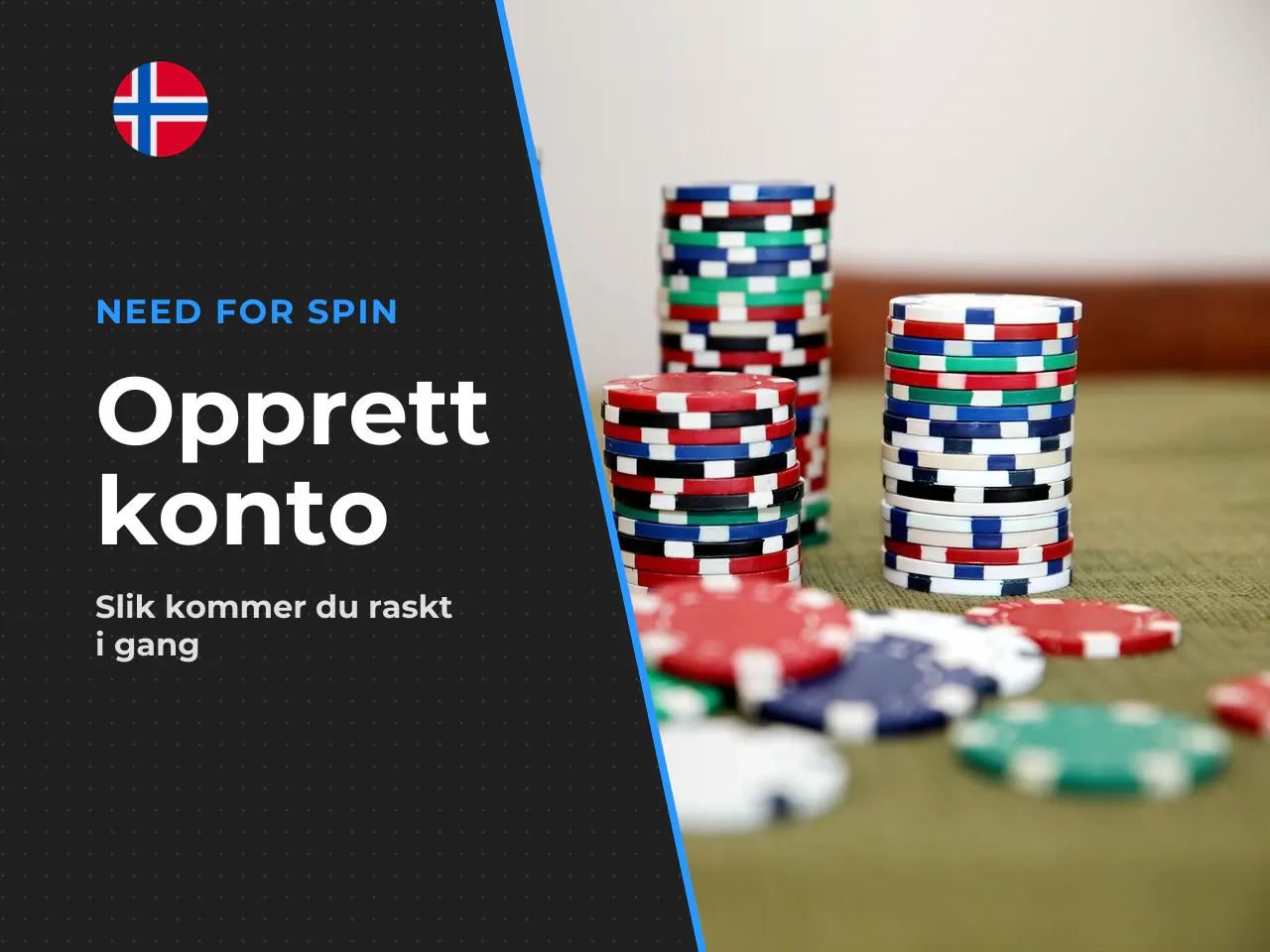 Slik oppretter du konto og kommer
