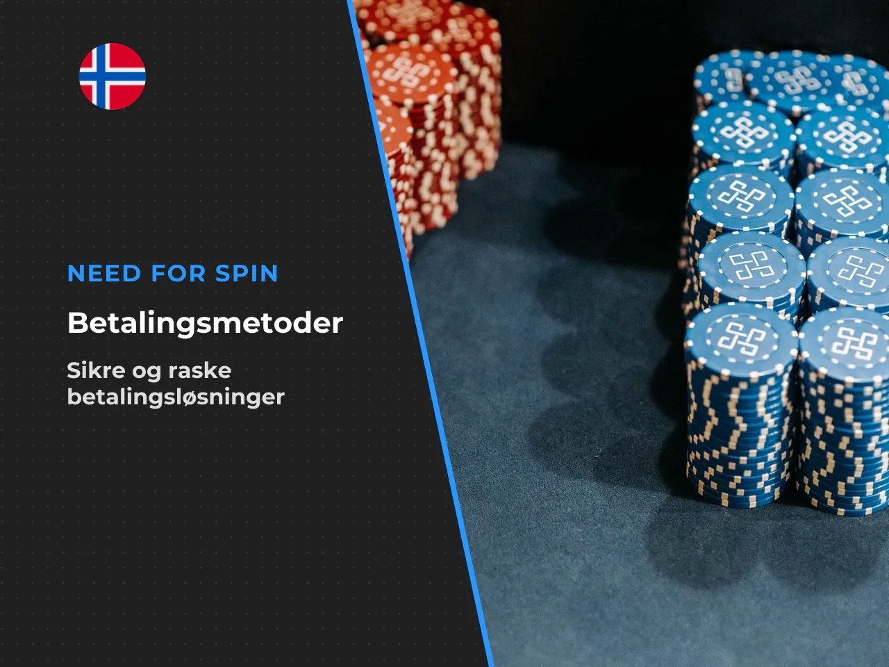 Betalingsmetoder for norske spillere. Mange norske