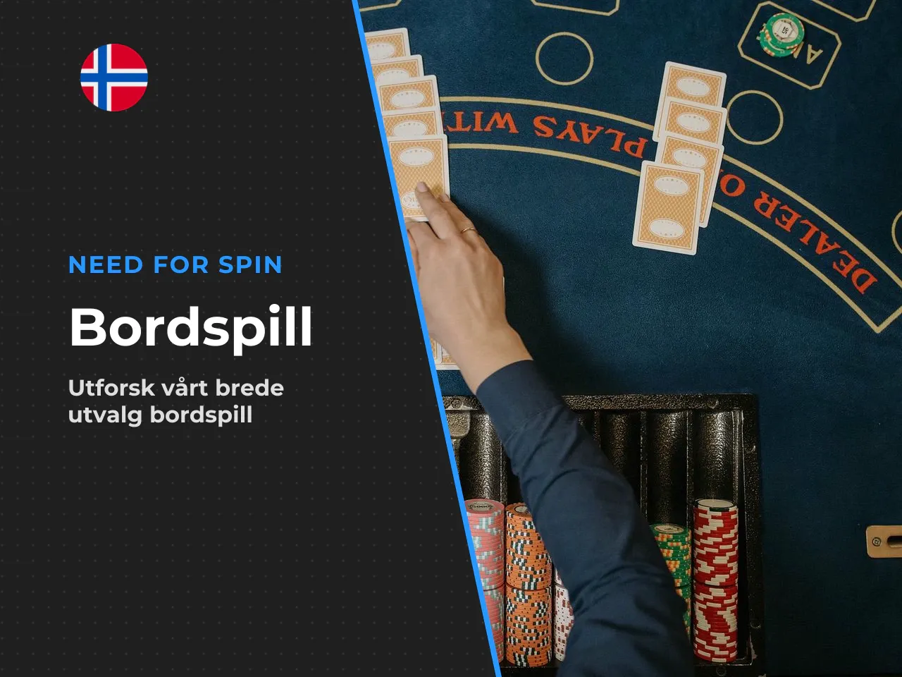 Rulett, blackjack og andre casino table