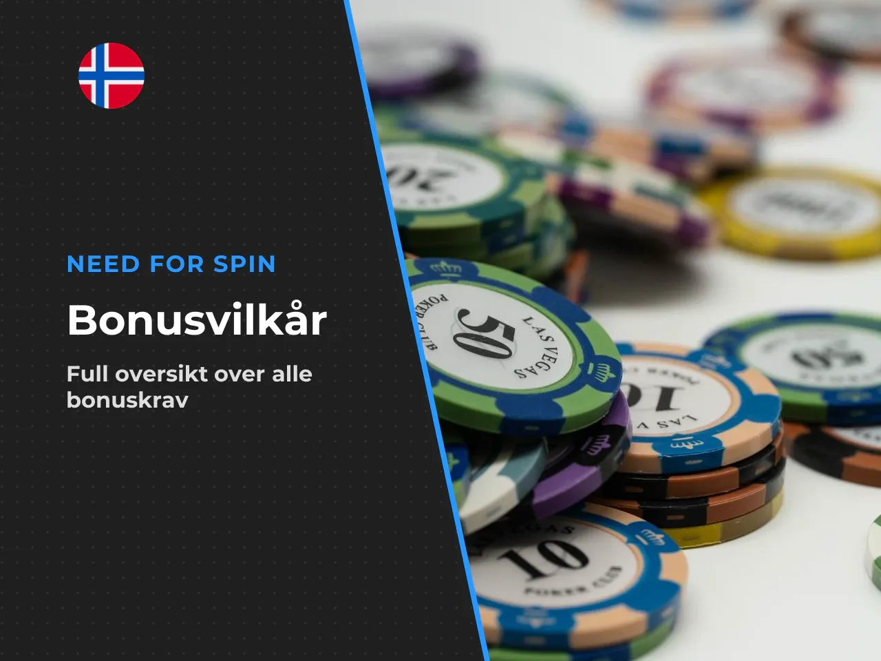 Sjekk av vilkår for casino bonuses