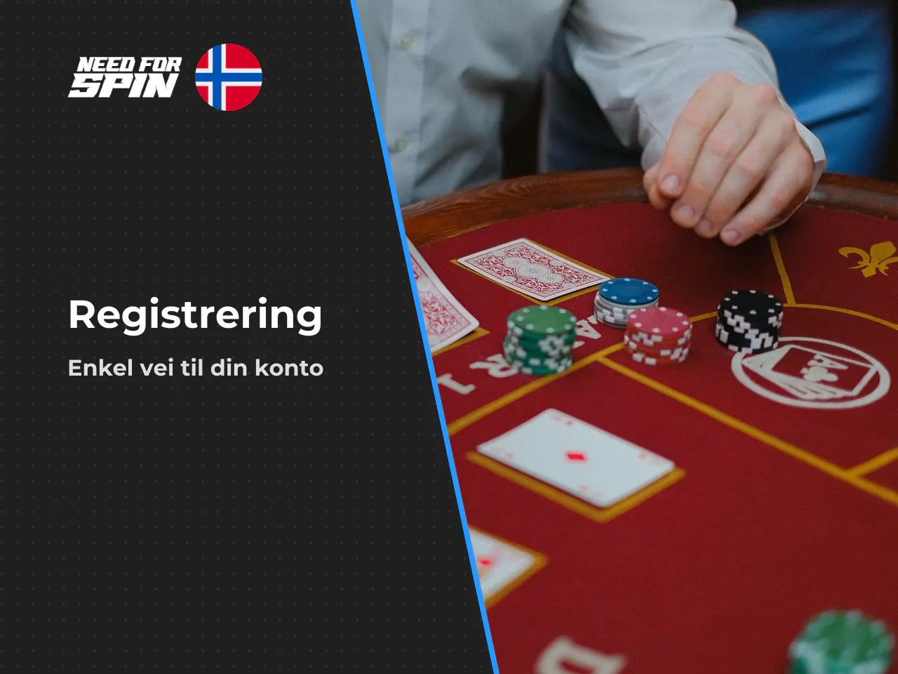 Slik gjennomfører du registration process og
