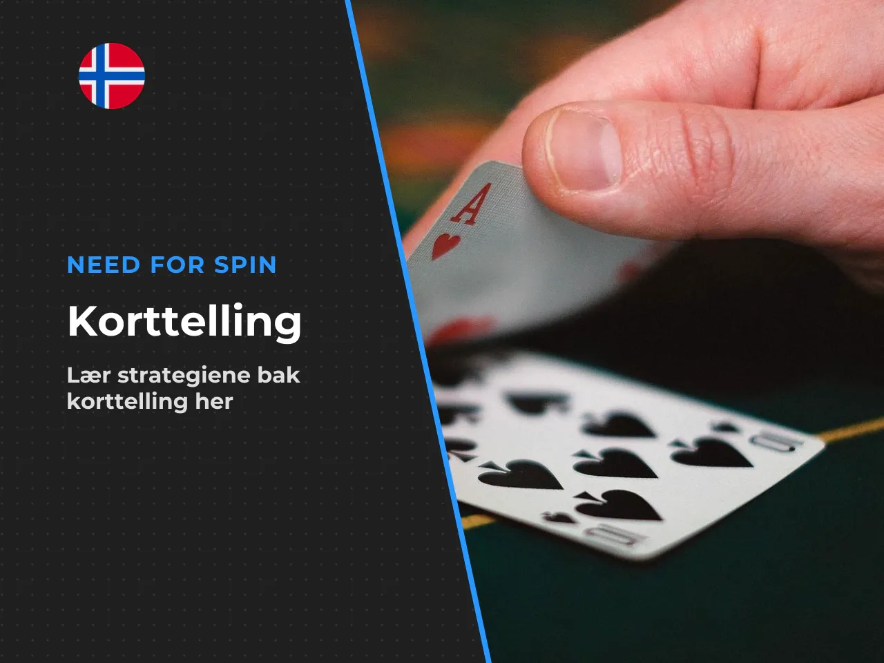 Korttelling og begrensninger ved playing online