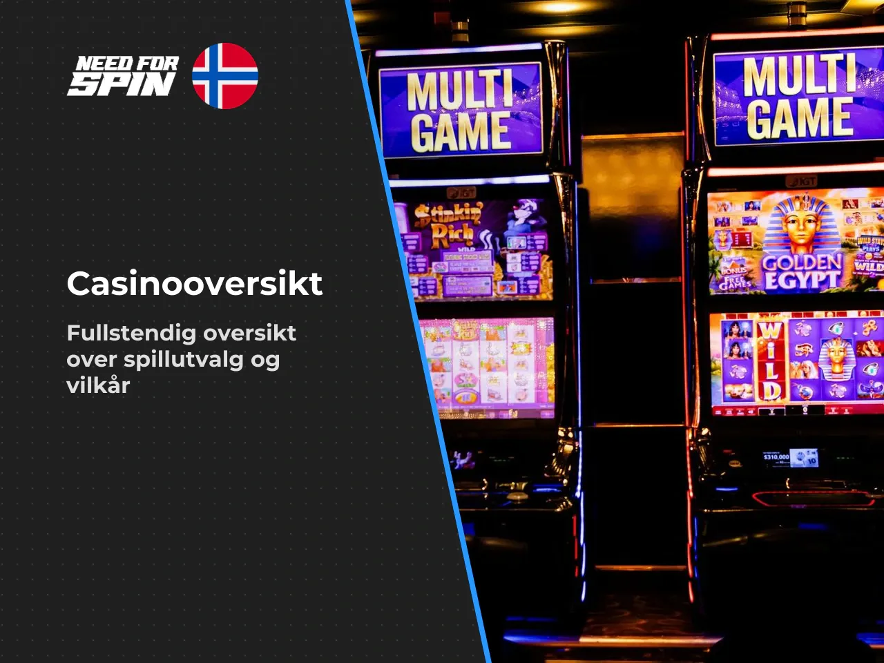 Need for Spin Casino oversikt over