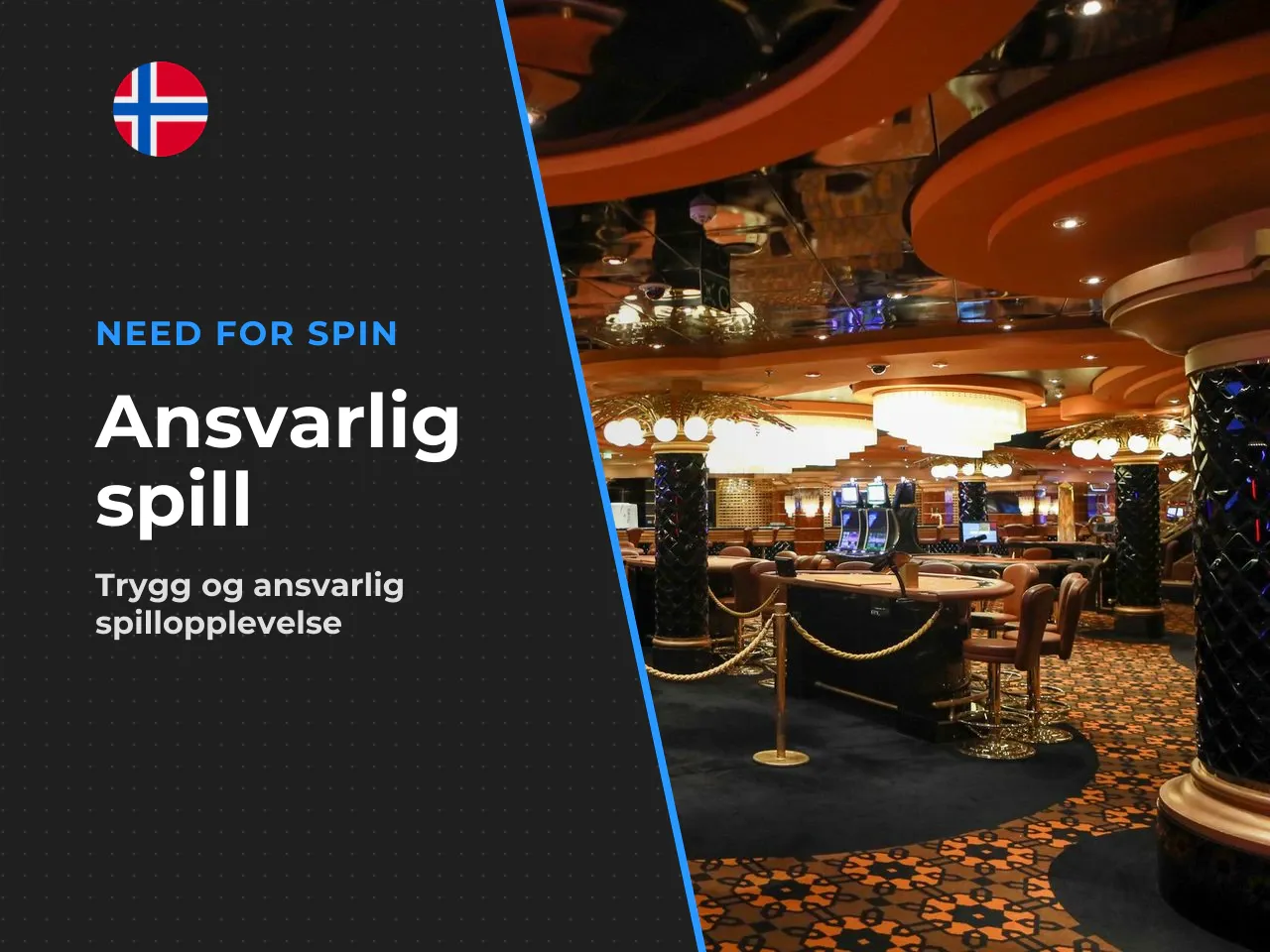 Ansvarlig spill og aldersgrense. Pengespill i