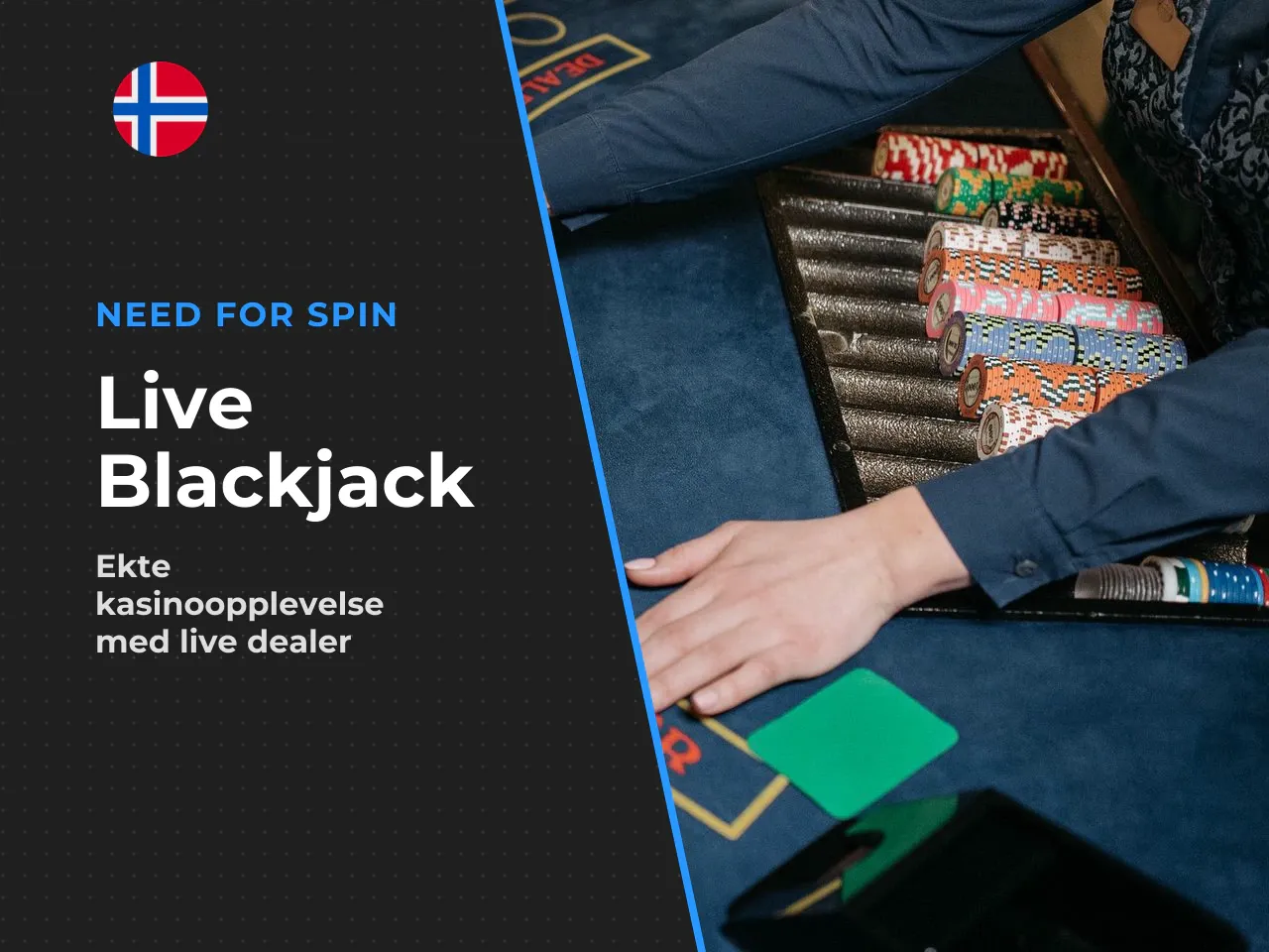 Blackjack live dealer og live casino
