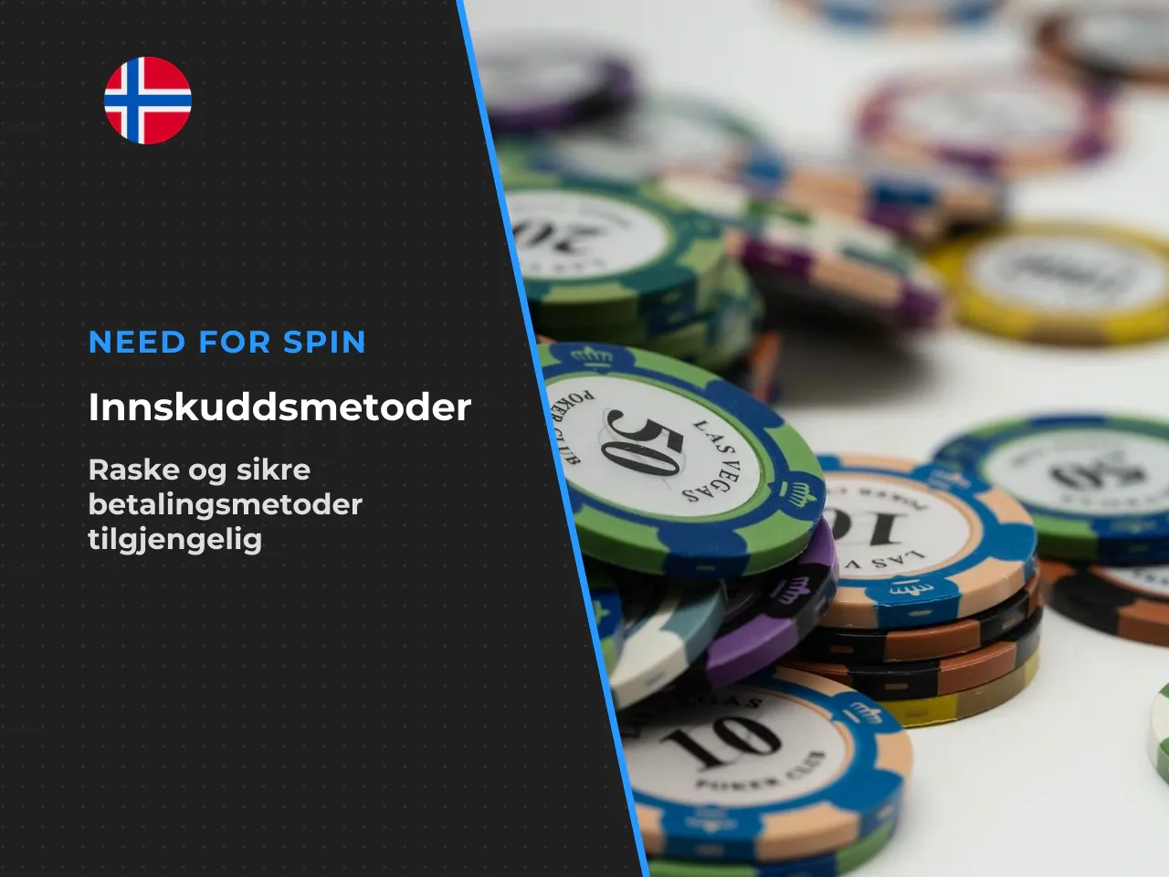 Innskuddsmetoder og minimumsinnskudd. For å gjøre
