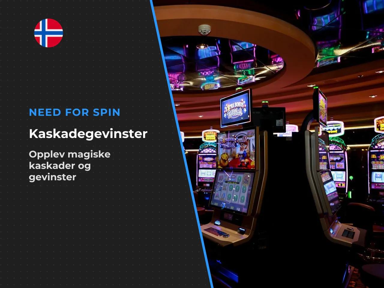 Tumble-funksjon og kaskadegevinster. Når en winning
