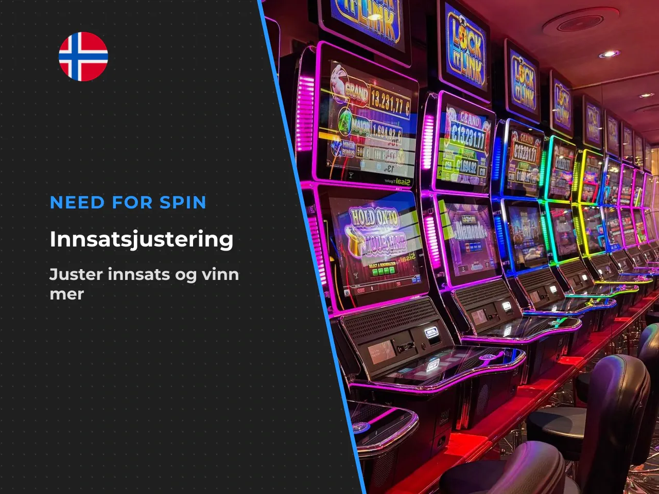 Innsatsstørrelse og styring av coins per