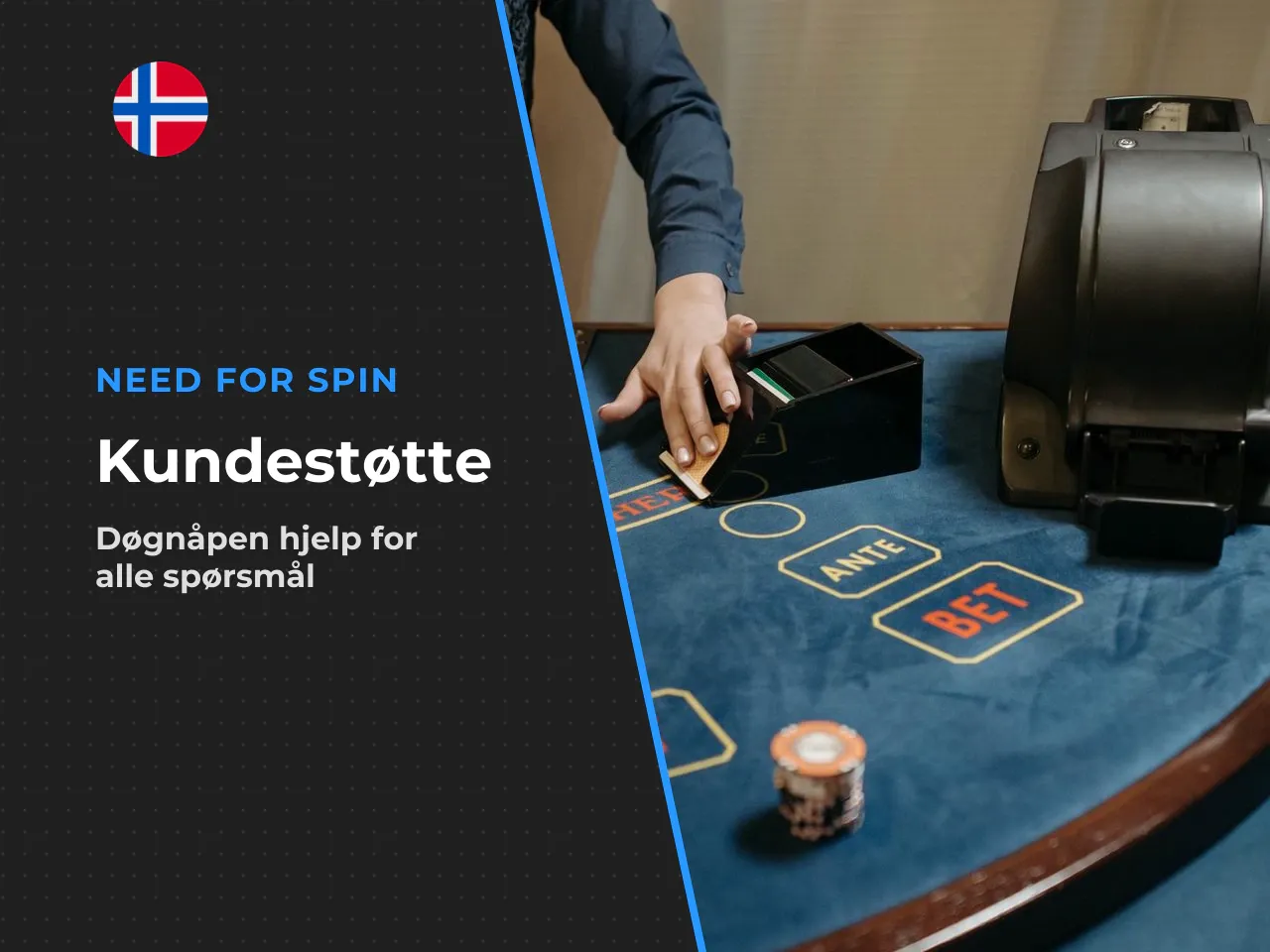 Kundestøtte hos Need for Spin og