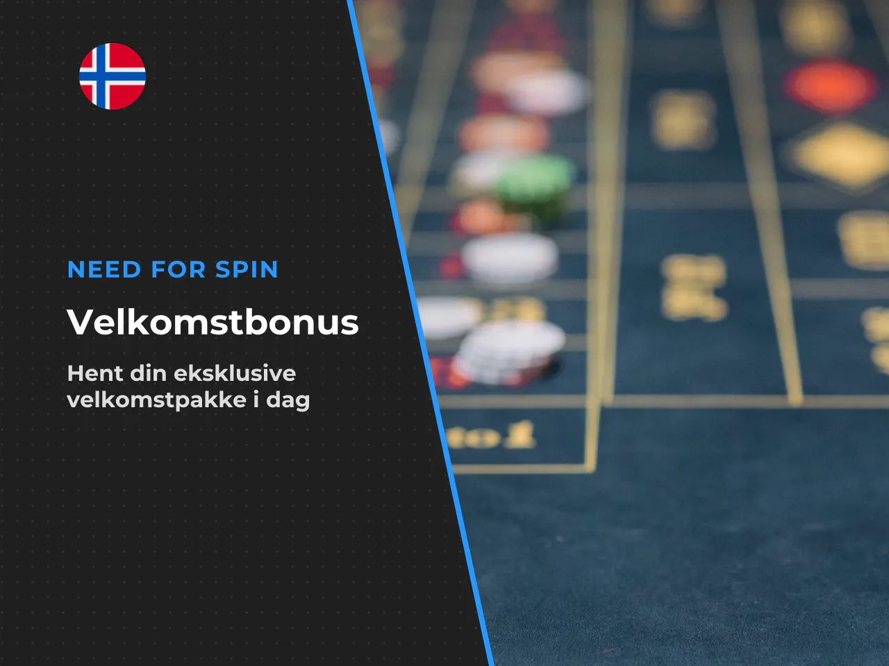 Velkomstbonus og bonuser på de fem