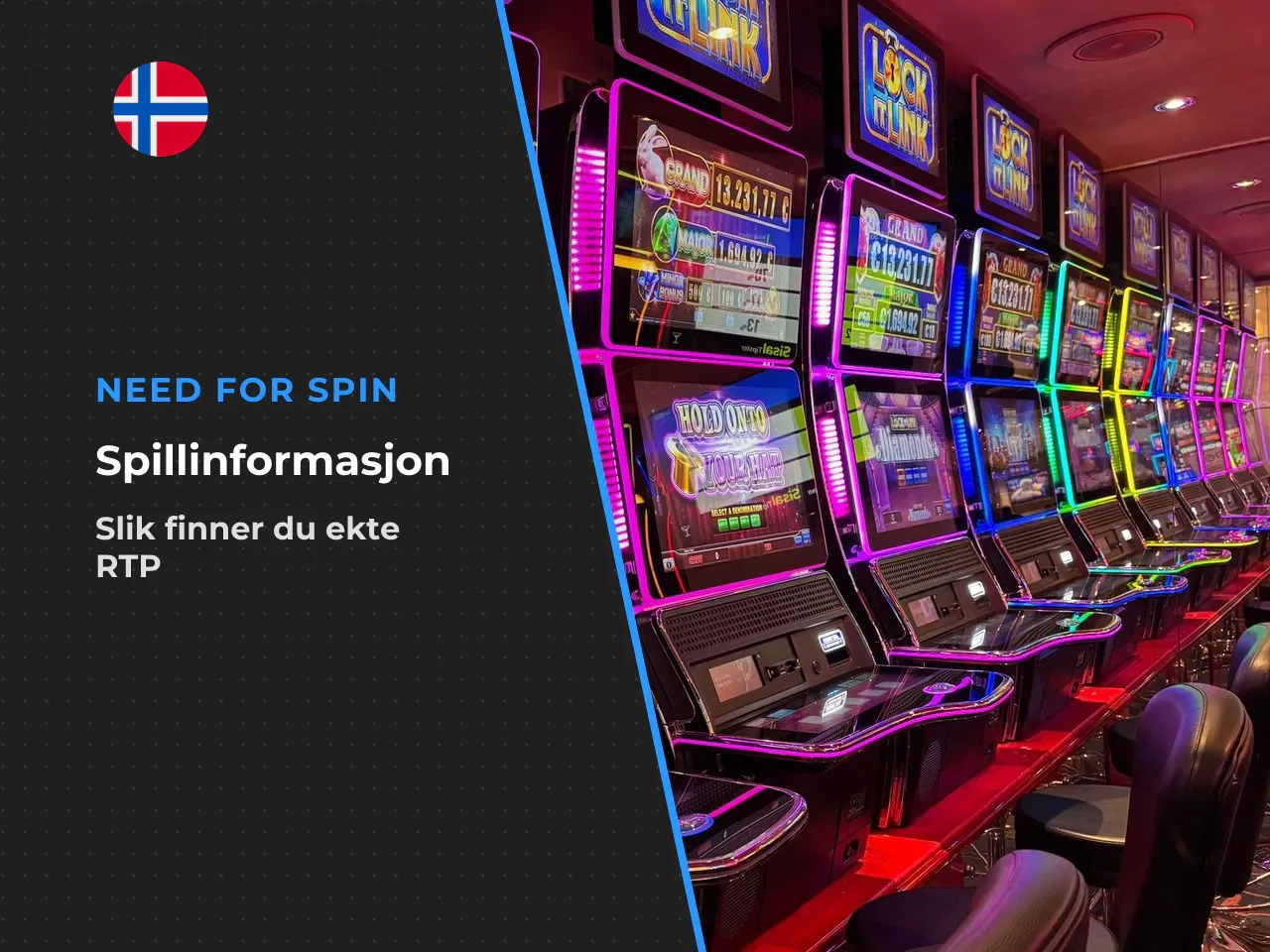 Slik finner du casinoets faktiske RTP
