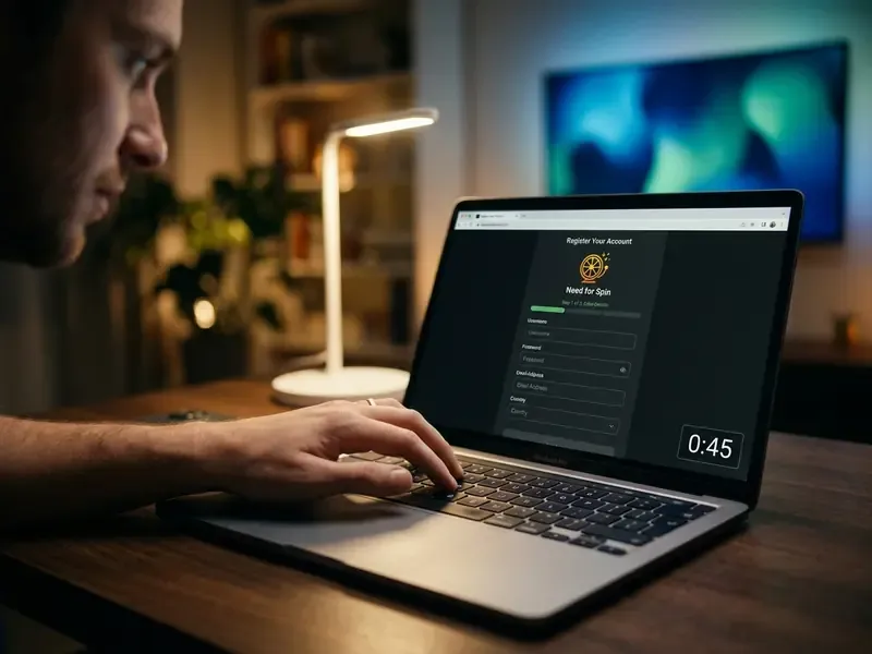 Videoguide for registrering og innskudd hos Need for Spin Casino