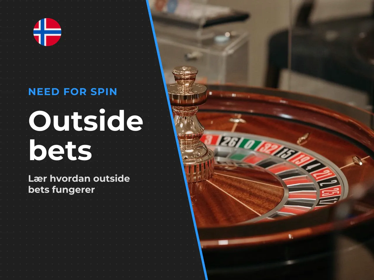 Outside bets rødt svart, partall oddetall