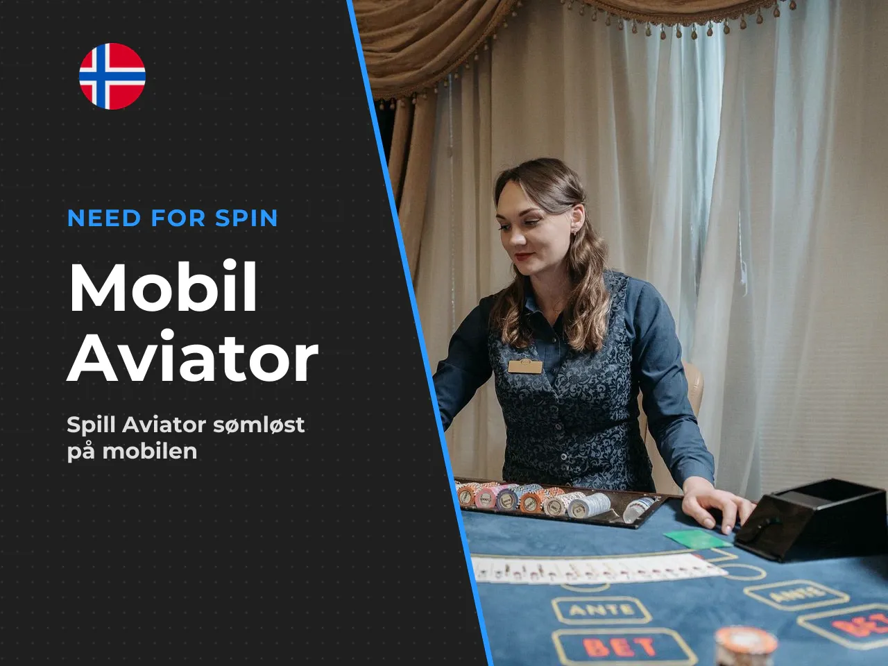 Aviator mobil spill via nettleser og