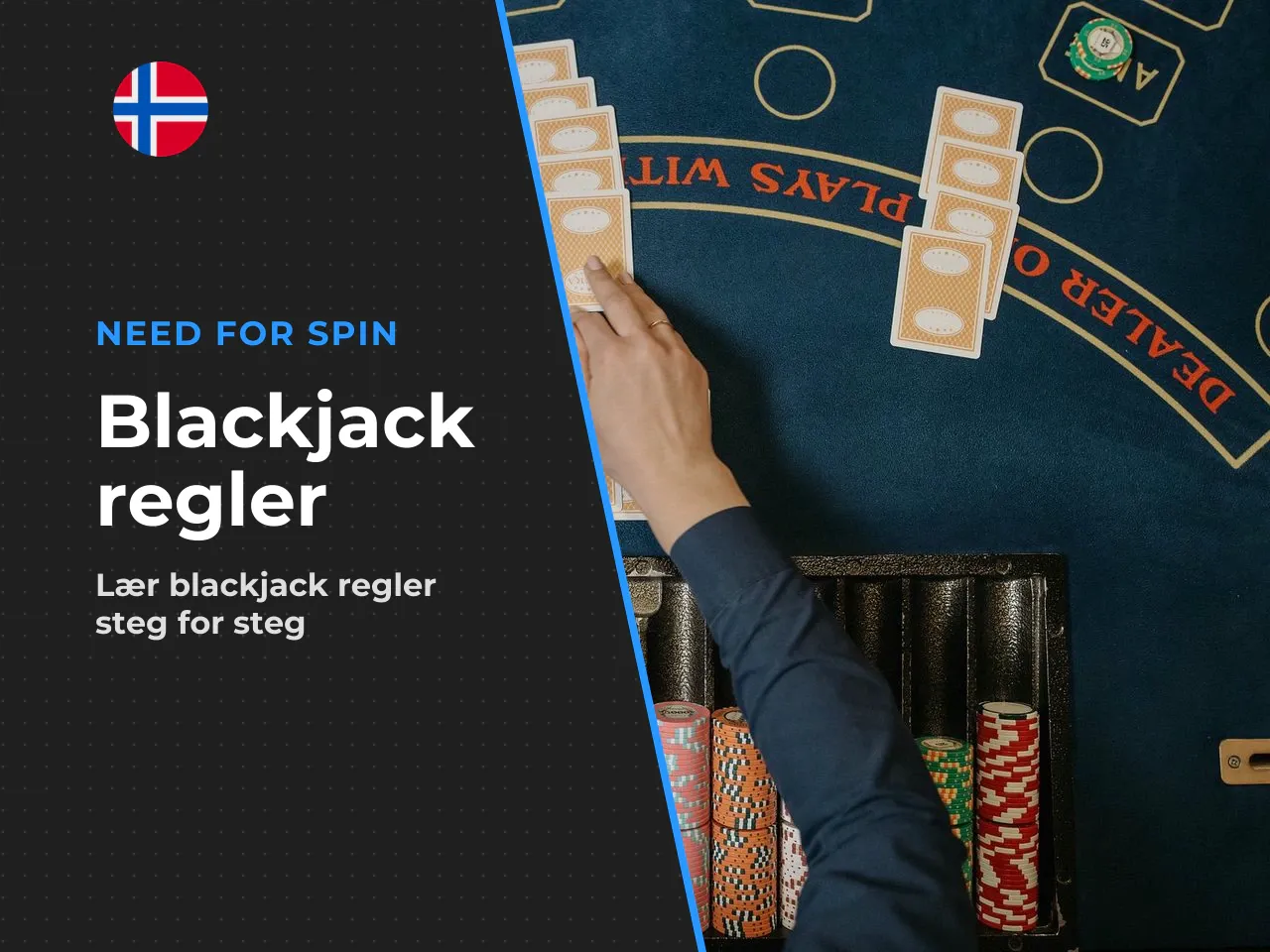 To startkort og betydningen av blackjack