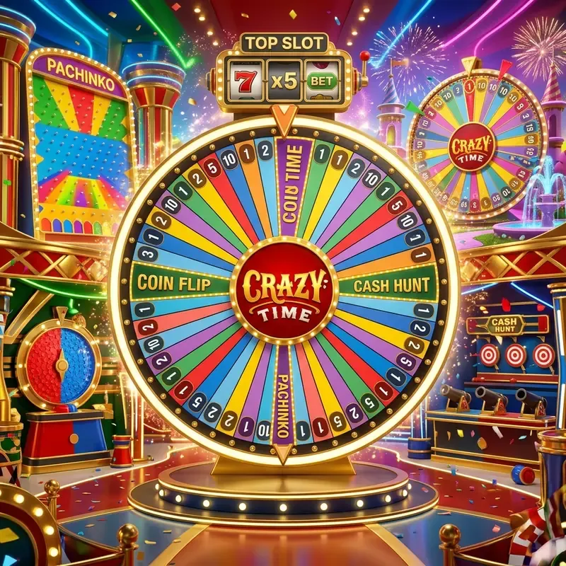 Crazy Time oversikt over live game