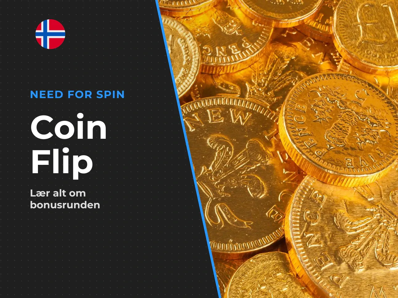 Coin Flip valg av side og